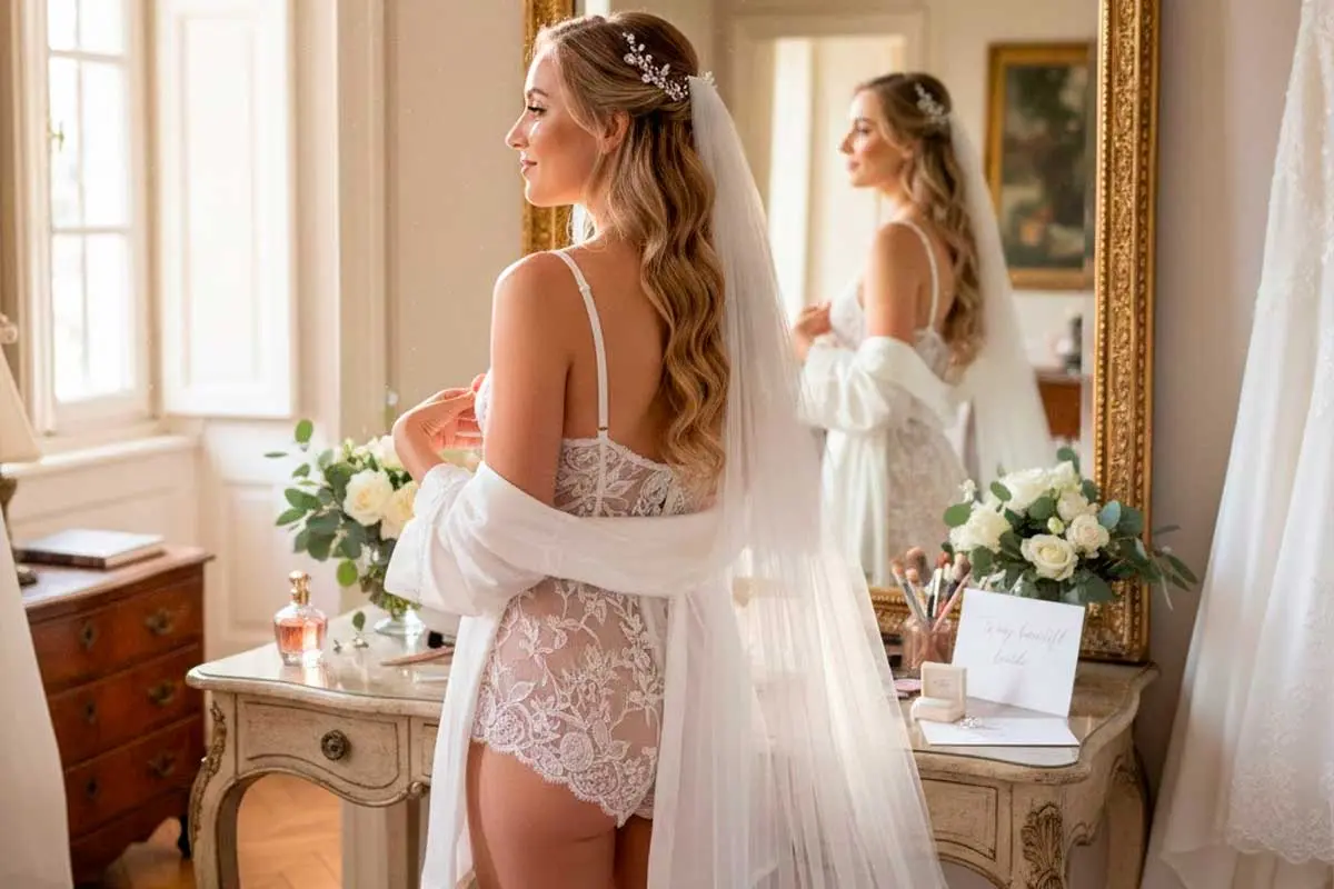 Im Jahr 2026 trauen sich immer mehr Bräute, sie zu tragen 1 lingerie