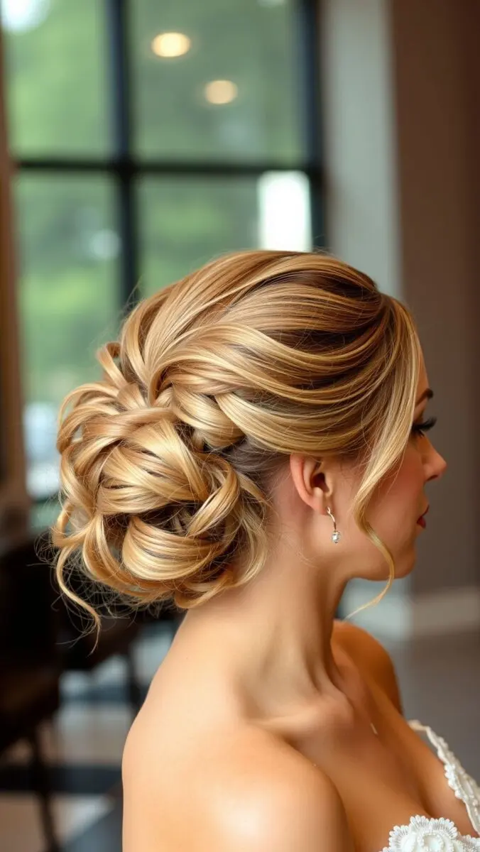 Hochzeitsfrisur für mittellanges Haar: Ideen für 2026 1 coiffure mariage cheveux mi long