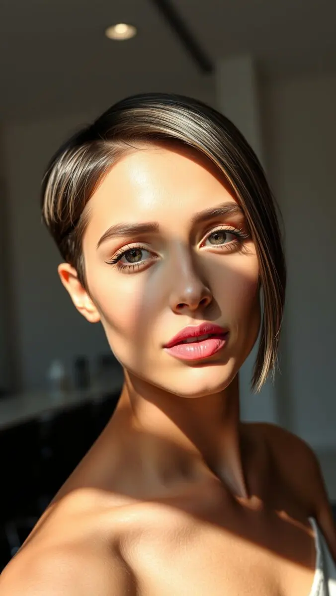 Moderner Kurzhaarschnitt für Frauen: Stile und Ratschläge 2026 1 moderne coupe courte femme