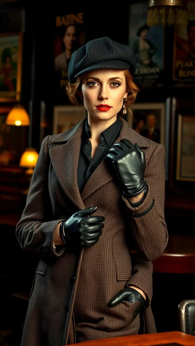 Peaky Blinders-Outfit für Damen: Kompletter Ratgeber 2026 1 tenue peaky blinders femme