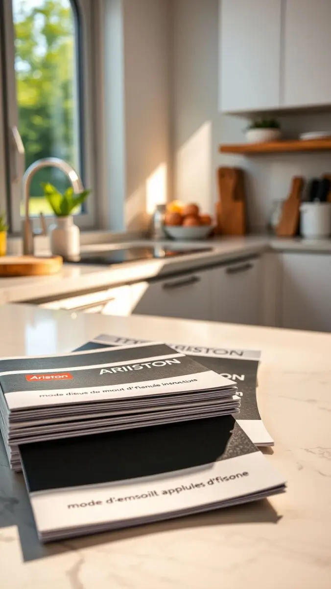 Ariston-Ofen: praktische Bedienungsanleitung 2026 1 four ariston mode d emploi
